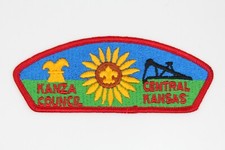 Kanza Council CSP Central Kansas KS Boy Scouts Patch BSA  picture