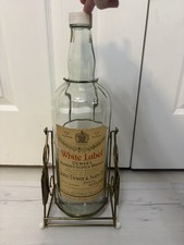 White Label Dewar's Blended Scotch Whisky Vintage Bottle Decor One Gallon picture
