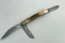 Parker Edwards EAGLE Brand ALABAMA USA #A95143-5 STAG STOCKMAN KNIFE picture