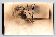 RPPC Unknown Two Seat 1910s Car Real Photo Postcard picture