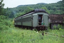 Duplicate Train Slide Lamoille Valley Passenger Car 1990 #31 picture
