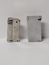 2 Vintage 1930-1940s Lighters (Aluminum Block, Squeeze Lighter) picture