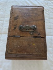 Antique Solid Wood Merchant's Box picture
