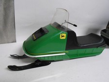 RARE Vintage SNOWMOBILE Normatt JOHN DEERE 400 Snowmobile TOY Battery Operated picture