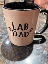 Labrador Dad ceramic mug dog lab retriever coffee cup picture