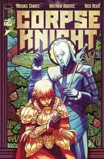 CORPSE KNIGHT #6 - NIMIT MALAVIA COVER D INC 1:25 STAINED GLASS VARIANT picture