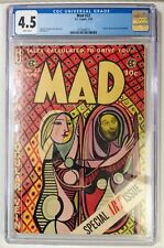 VINTAGE EARLY 'MAD' MAGAZINE #22 (APRIL, 1955) E.C. COMICS CGC 4.5 WHITE PAGES picture