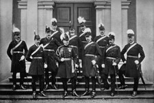 Lord Wolseley And The Headquarters Staff 1896 Ireland Old Photo picture