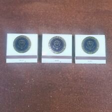 Vtg President Ronald Reagan Match Book White House Presidential Seal Lot of 3 picture