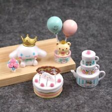 Cute Cinnamoroll Birthday Party Figure Set PVC Doll Toy Cake Toppers Gift picture