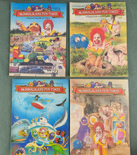 4 McDonaldland Fun Times Magazine 1982 - Complete Year Ronald Grimace Fry Guys picture