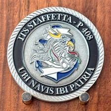 ITS Staffetta P408 Double Sided Challenge Coin  M#34 picture