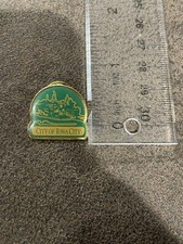 vintage City of Iowa City lapel pin picture