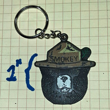 Smokey the Bear Keyring Keychain Wildfire Prevention picture