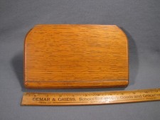 Antique Telephone Oak Writing Shelf Wood Wall Phone Western Electric & Others picture