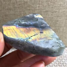 102g Top Best Labradorite Crystal Stone Natural Rough Mineral Specimen d1657 picture