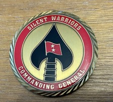 US MARINE CORPS MARSOC CHALLENGE COIN MARINE SPECIAL OPERATIONS COMMANDER'S 1ST picture