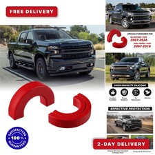 Tow Hook Covers for Chevy Silverado 1500 2007-2026 GMC Sierra 1500 Red picture
