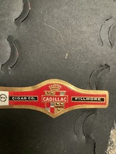 Cadillac Automobile Cigar Band  Vintage Original picture