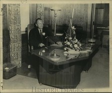 1960 Press Photo Former Governor of Louisiana Jimmie H. Davis - noa85021 picture