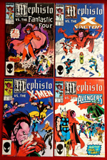 Mephisto Vs... #1-4 Complete Miniseries MARVEL Comics 1987 picture