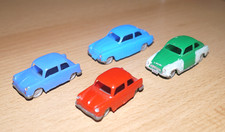 Glittenberg GDR Model Car EEZ P50 Trabant 500 Skoda Octavia 440 Collection H0 4x picture