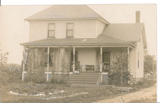 Antique Postcard RPPC House Cottage Note on Back 1908-1920 Divided Back Unposted picture