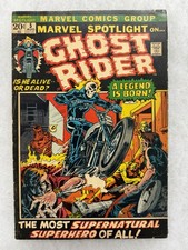 Marvel Spotlight #5 Marvel 1972 VG - VG+ 1st app. & Origin Ghost Rider picture