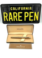 Vintage Sheaffer IMPERIAL Fountain Pen GT 14K Broad  nib NEAR MINT picture
