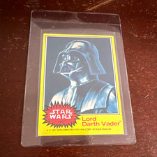 Topps 1977 Star Wars Base Set #196 Lord Darth Vader Non-Sport Card picture