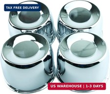 4PCS Chrome Center Caps for 4.25