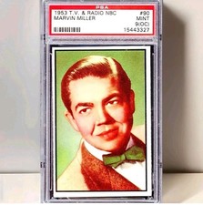 1953 T.V. and Radio NBC - Marvin Miller Railroad Hour #90 PSA 9 (OC) picture