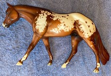Zippo Pine Bar 1999 Breyer Mold #466 Impress Me Shannon Red Chestnut Quarter Hor picture