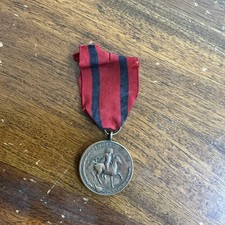 Original Indian Wars US Army Service Medal Bronze WW1 Era Production picture