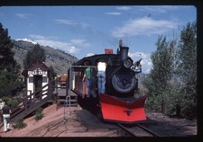 SL27 Slide 1989 Heritage Square Steam Train Golden Colorado 279a picture