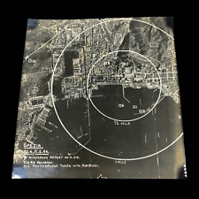 WWII January 1944 RAF 40th Squadron Aerial Spezia Port ITALY Mission Raid Photo picture