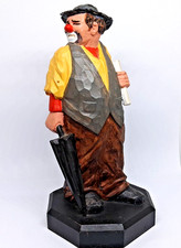 Vintage House of Renaissance Hobo Clown Figurine Artist S.Sparre Signed 1983 USA picture