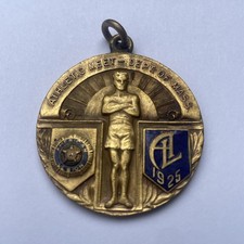 Antique American Legion Athletic Meet 1925 Medal Robbins Co. Dept. of Mass. picture