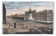 Philadelphia Pennsylvania 1840 Market Street New Jersey Market Standard Postcard picture