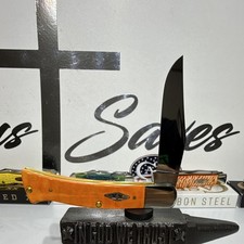 Case XX Woot Custom Bright Orange Gator Jig Axe Handle picture