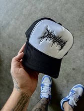 Disneyland Death Metal Trucker Hat Vintage Y2K picture
