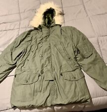 *NEW* - Large Ext . Cold Weather Parka - Type N3B - Fur Hood - US Army/Air Force picture