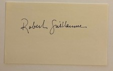 Robert Guillaume Autograph on 3 x 5 index card picture