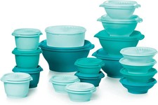 Tupperware Heritage 36-Piece Vintage Green Set (18 Containers, 18 Lids) picture