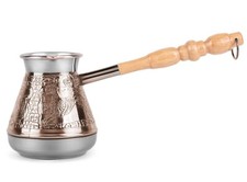 Copper Cezve Turkish Armenian Coffee Pot Turka Турка Ibrik Coffee Maker Jezve picture
