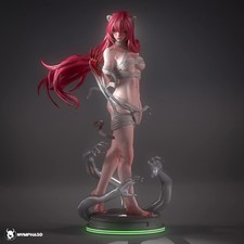 1:6 Lucy Elfen Lied Fan Art UNPAINTED Resin Garage Kit 2 Head Switchouts picture