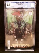 CGC 9.8 Asgardians of the Galaxy # 2 1:25 Stephanie Hans Variant NM/MT Throg picture