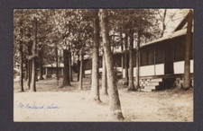 RPPC  Actual Pic. Shows Row of Vacation Cabins --McFarland, WI--Postmark 1934 picture