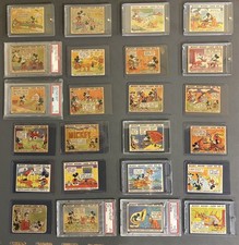 1935 Mickey Mouse R89 Gum Inc Type II lot #1 thru #24 🔥RARE VINTAGE🔥MUST SEE picture
