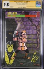 Hail Crow King of Hell 1 Dungeon Crow Edition Remark sig Javan Jordan CGC 9.8 SS picture